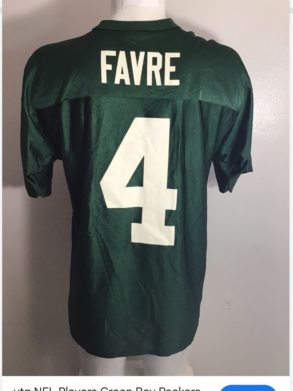 NFL vintage NWT 2XL Football Jersey with White Number 4